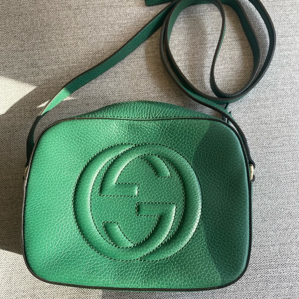 Gucci Soho Green Shoulder Bag